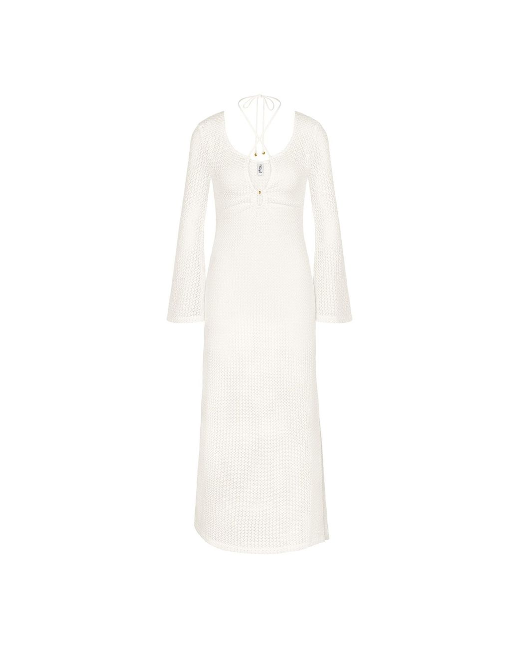 Triumph White Strandkleid Beach Mywear Crochet 10226469 Relaxed Fit