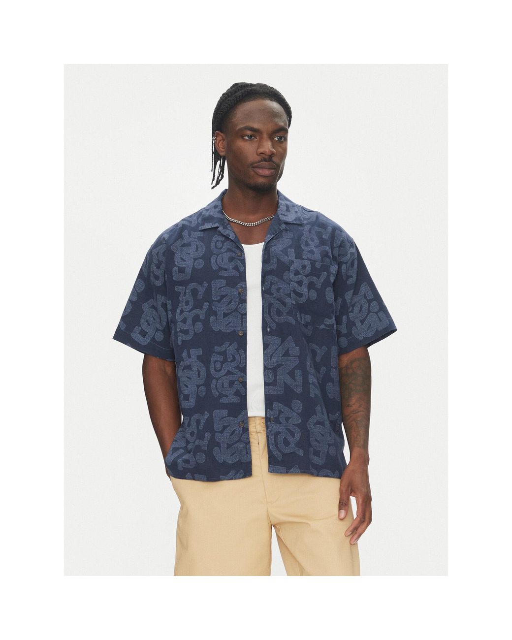 Element Hemd Thalweg Elywt00176 Regular Fit in Blue für Herren