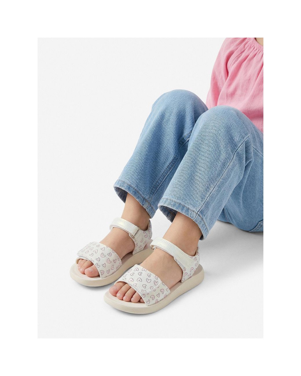 DeeZee White Sandalen Ceo-Css20624-02