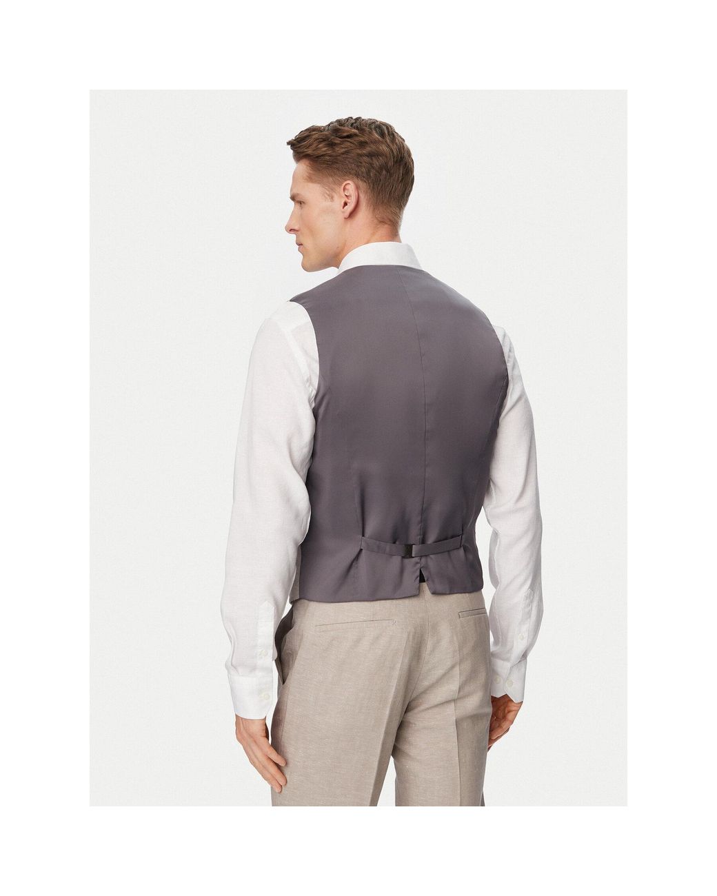 HUGO Anzug Arti/Hesten242V1X 50559671 Extra Slim Fit in Brown für Herren