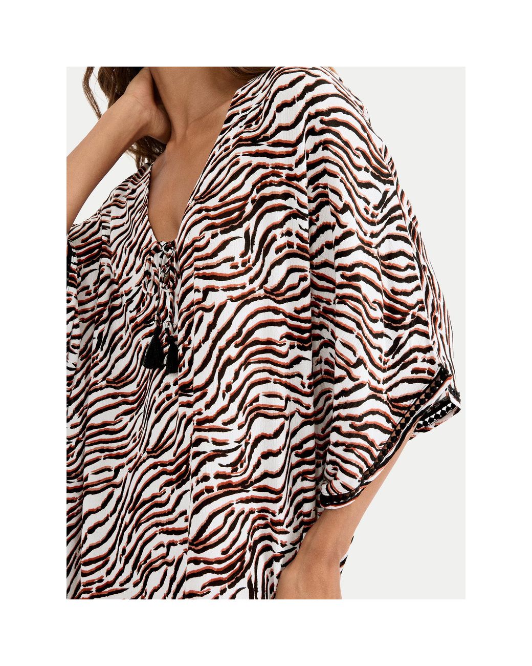 Triumph Brown Strandkleid Beach Mywear 10226474 Relaxed Fit