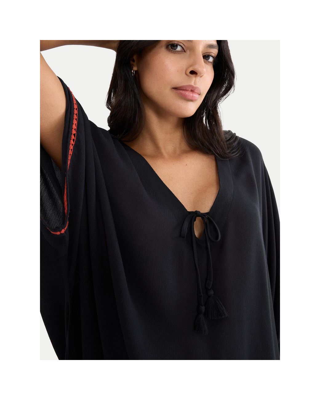 Triumph Black Strandkleid Beach Mywear 10226474 Relaxed Fit