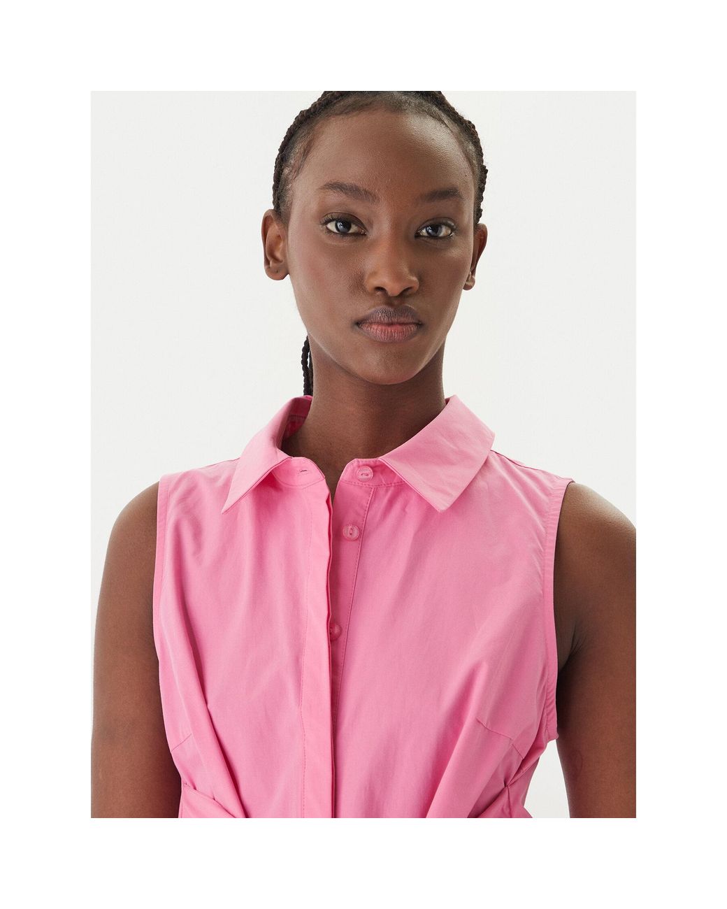 Lola Casademunt Pink Hemdkleid Ls2616085 Regular Fit