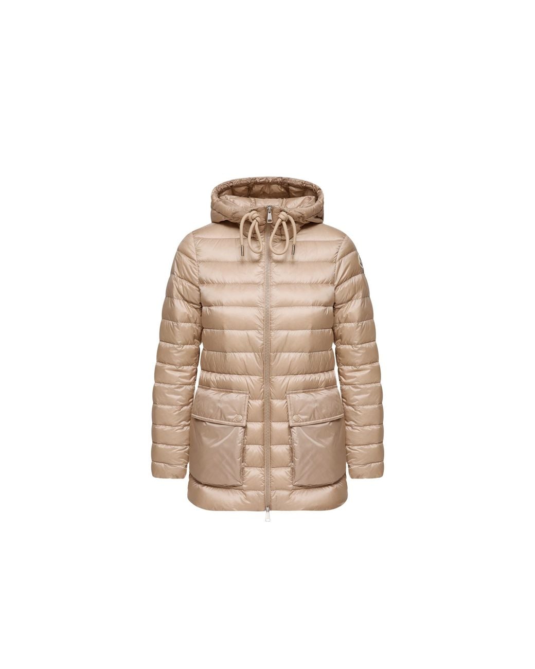 Moncler Natural Moncler Jasmin Short Down Jacket