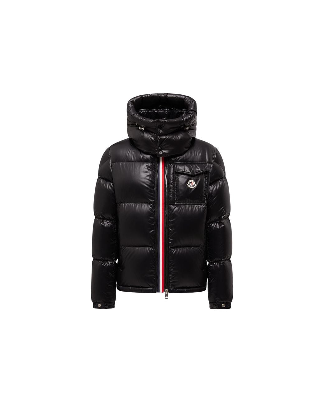 Moncler Black Moncler Montbeliard Hooded Short Down Jacket for men