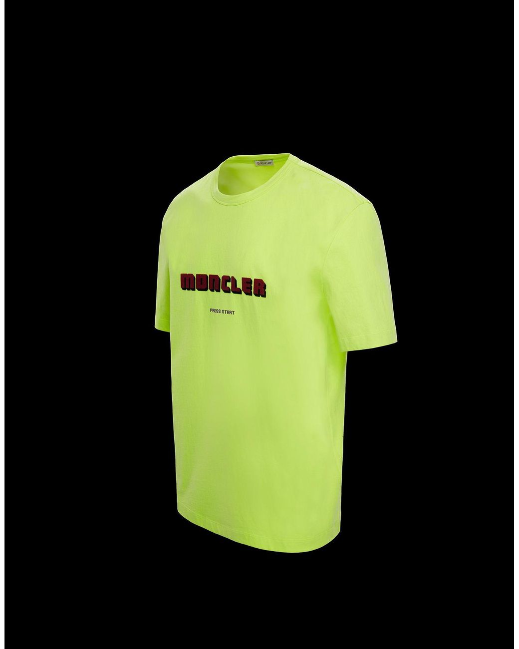 Moncler T-shirt in Green for Men | Lyst
