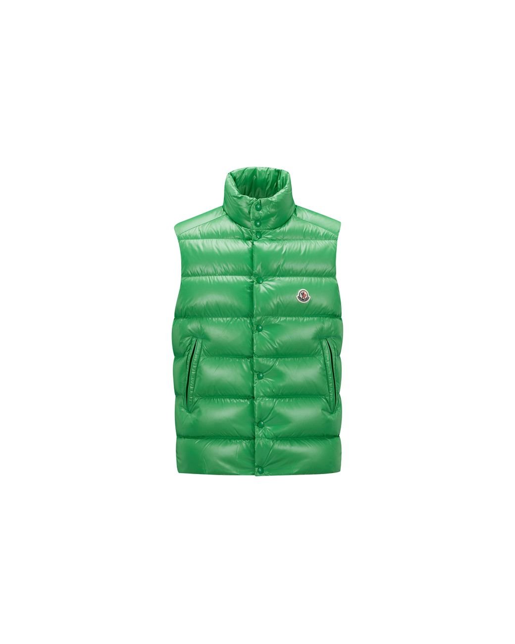 Moncler Tibb Down Vest in Green for Men | Lyst UK