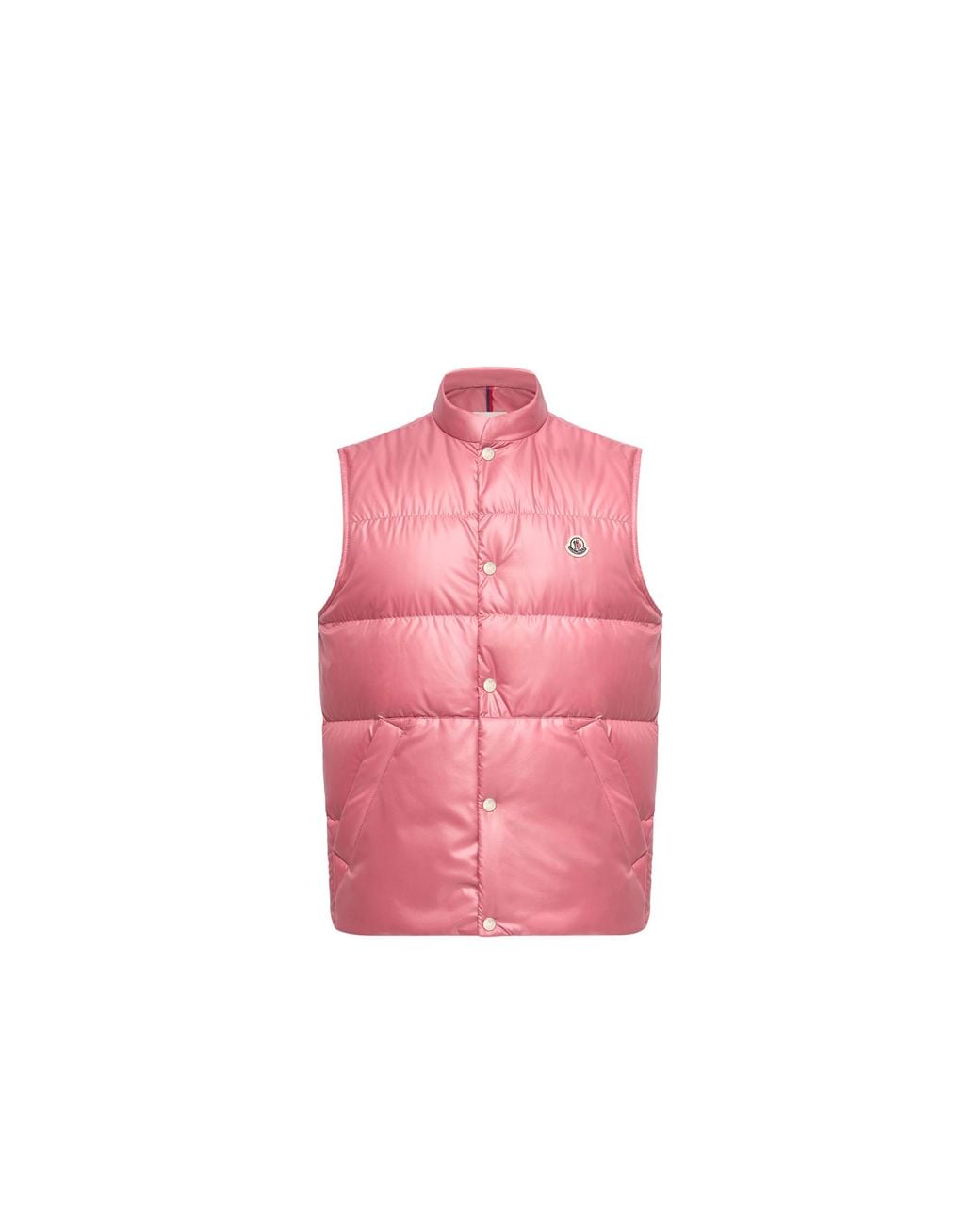 Moncler Pink Moncler Restigo Down Vest for men