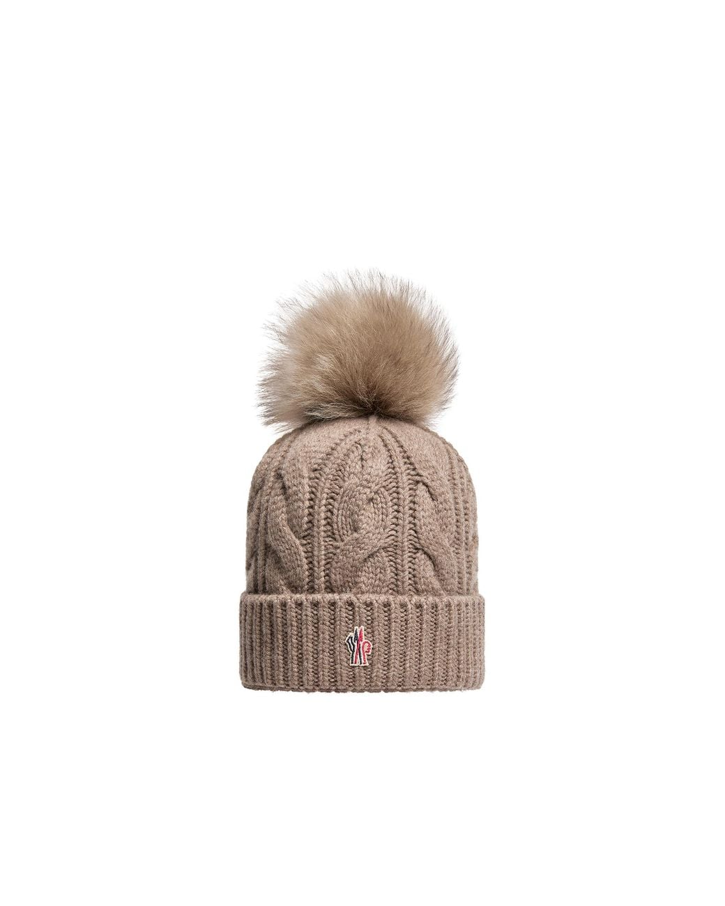 Berretto di Moncler in Natural