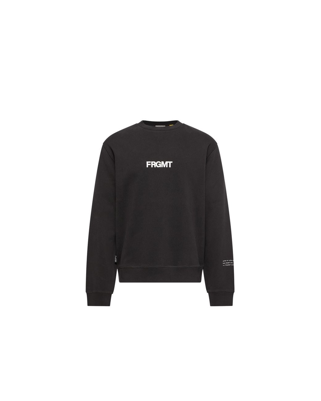Moncler Black Moncler Cotton Sweatshirt for men