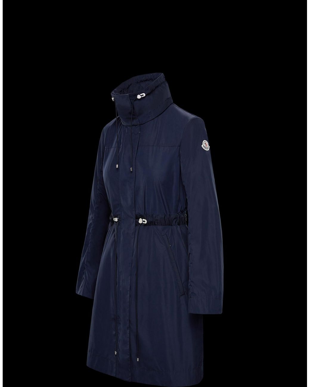 Moncler Malachite Long Parka in Blue | Lyst Moncler Malachite Long Parka in Blue | Lyst