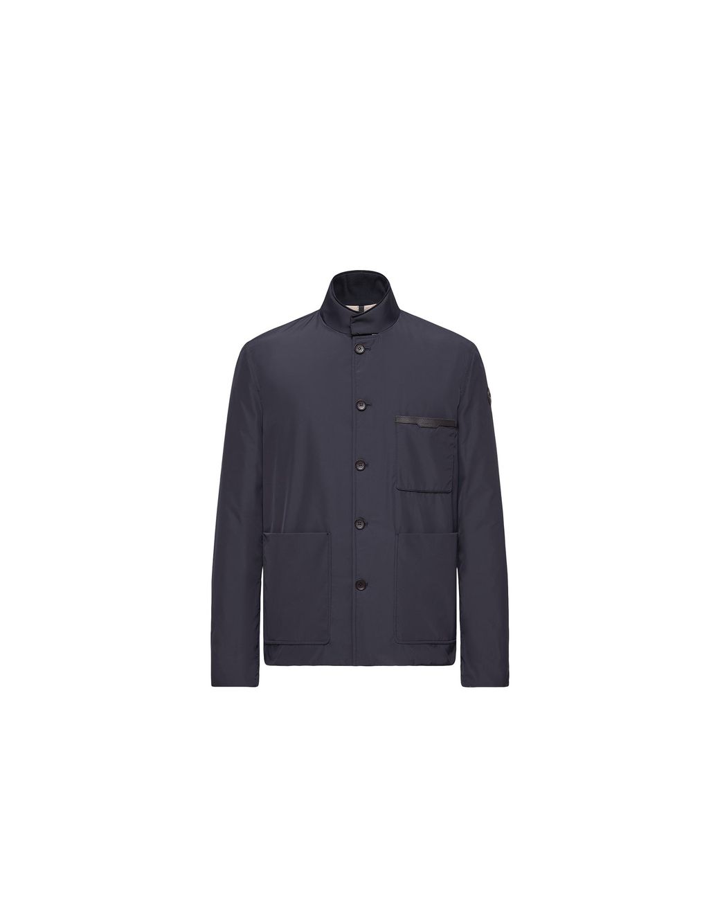Moncler Blue Moncler Westerlies Down Shirt Jacket for men