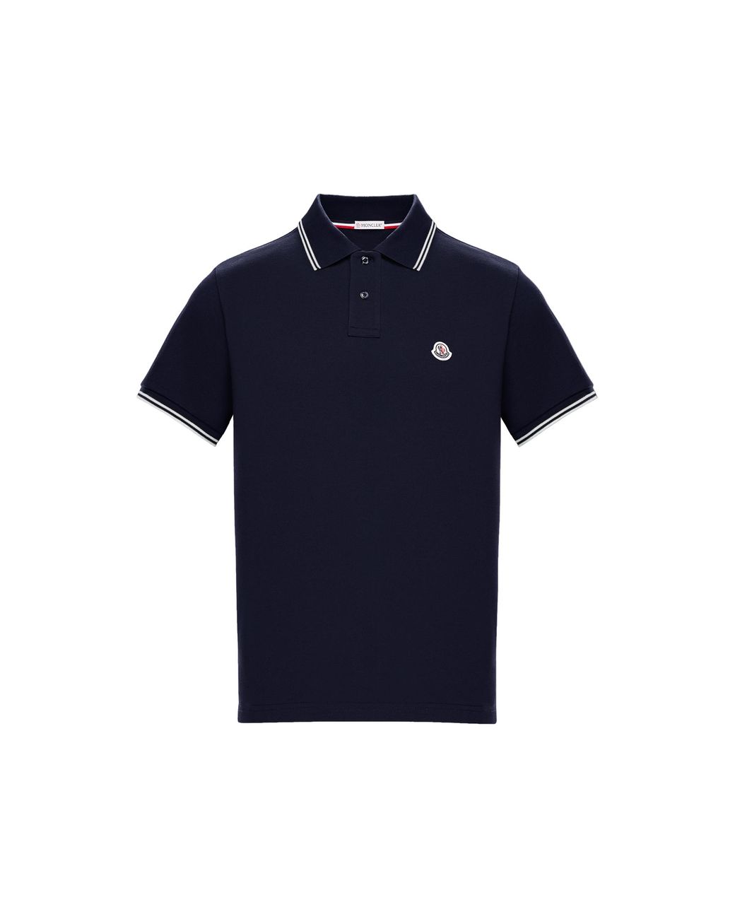 dark blue moncler polo