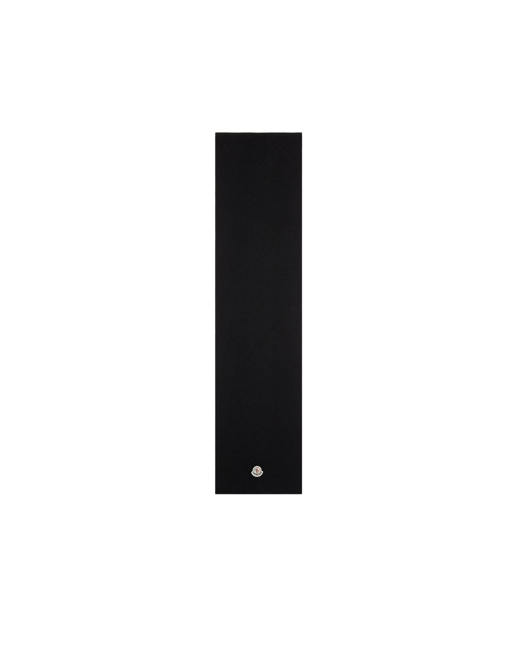 Moncler Black Moncler Wool Scarf for men