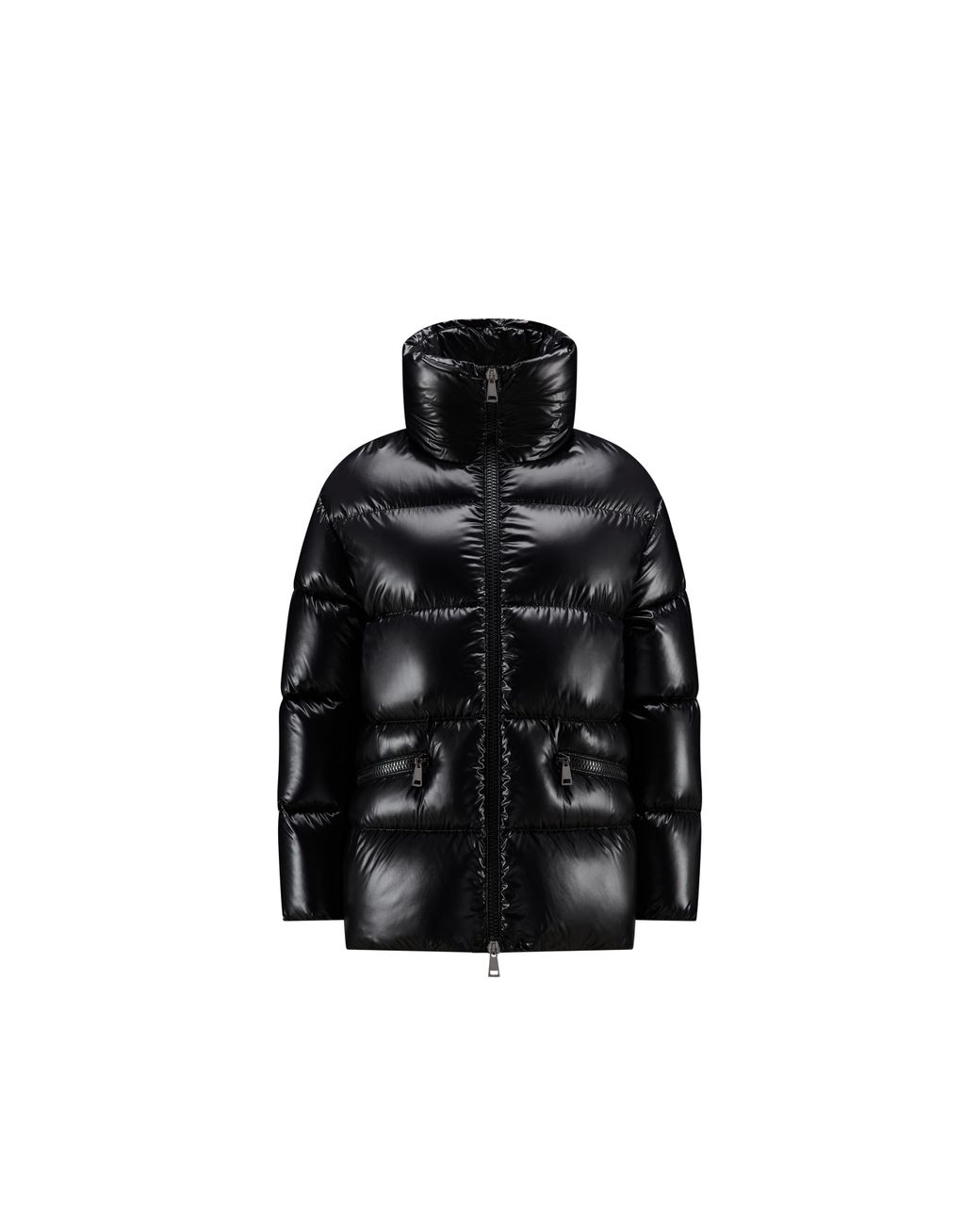 ダウンジャケット・コート MONCLER | clean graphic aesthetic Genos Short Down Jacket moncler-Black-Genos-Short-Down