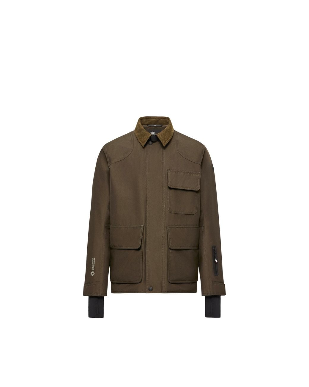 Moncler Brown Moncler Andes Hooded Insulated Ski Jacket for men