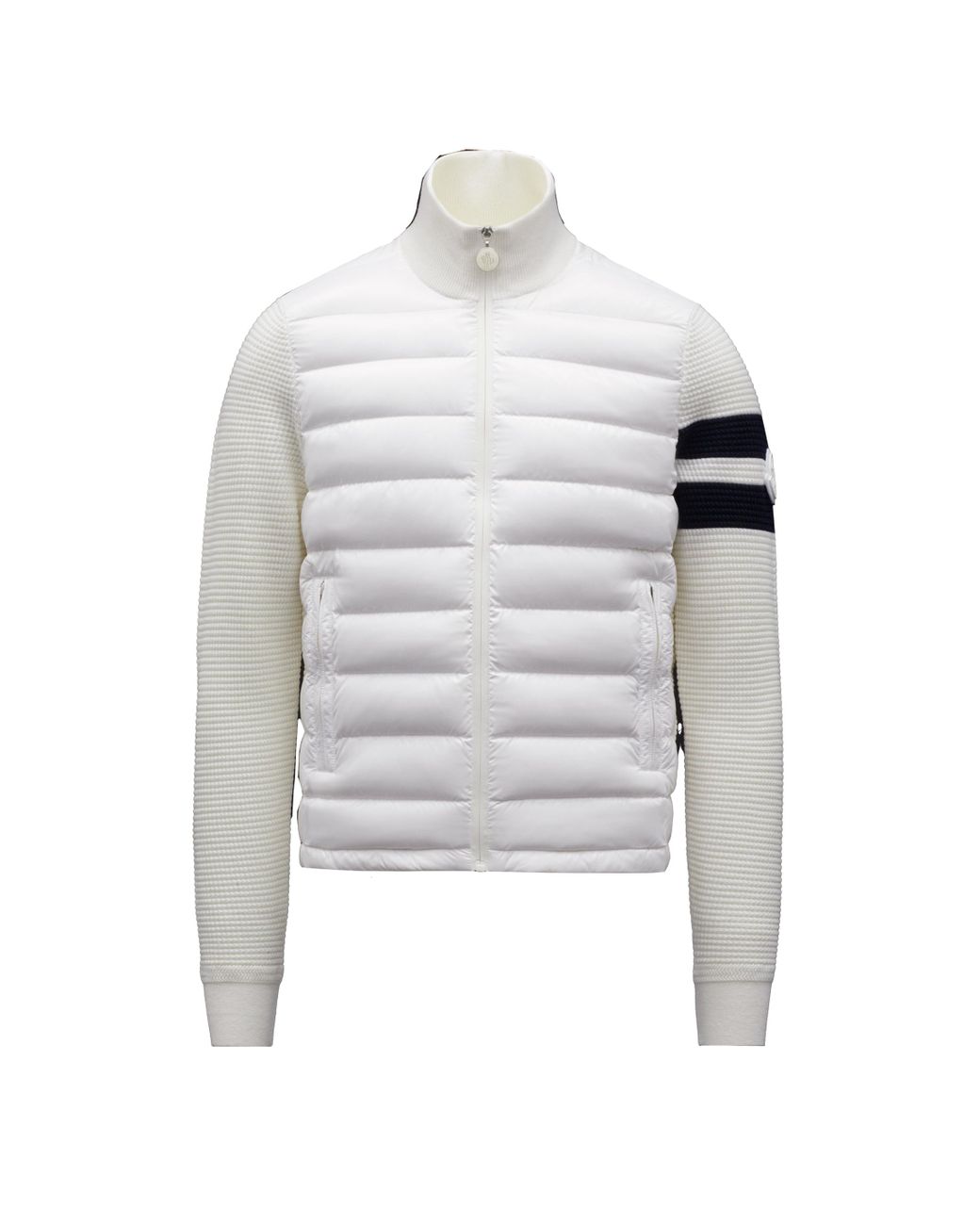 moncler wool and nylon cardigan