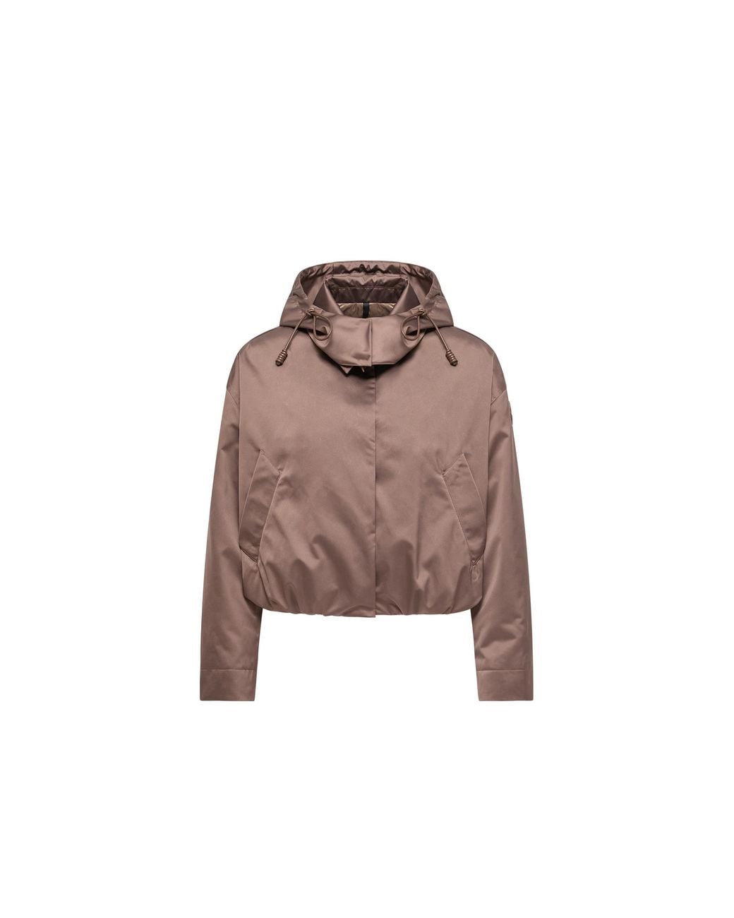 Moncler Brown Moncler Chevreuil Duchesse Short Down Jacket