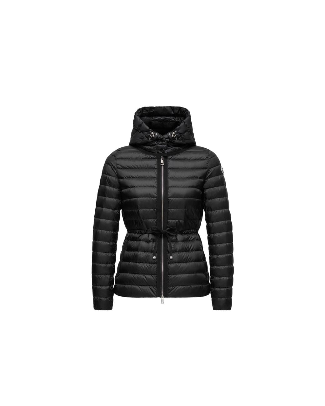 Moncler Black Raie Packable Hooded Short Down Jacket