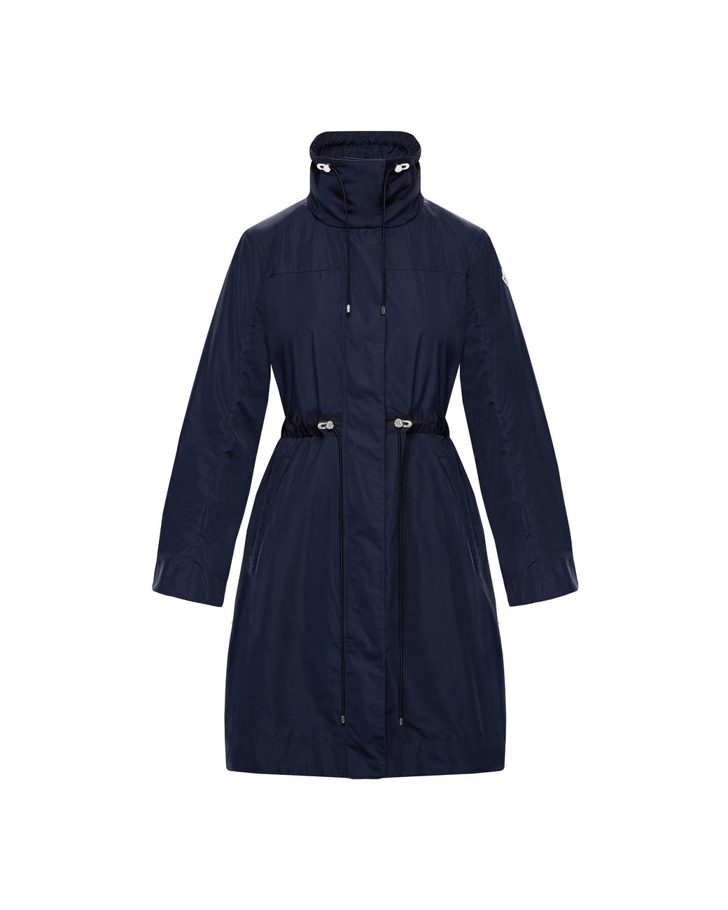 Moncler Malachite Long Parka in Blue | Lyst