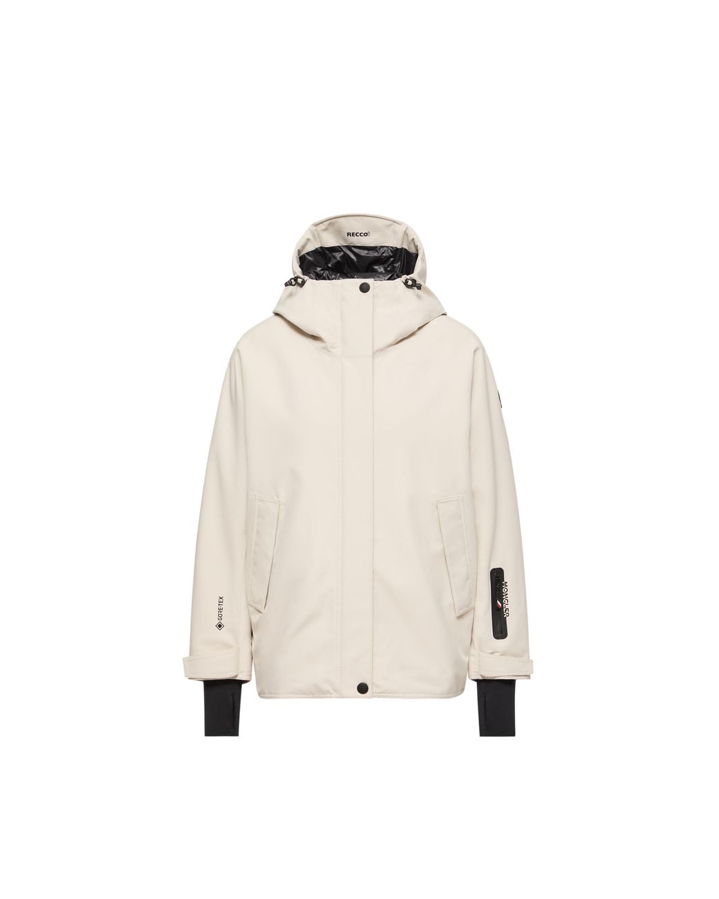 Moncler Natural Moncler Bwindis Hooded Gore‑Tex Laminate Insulated Ski Jacket