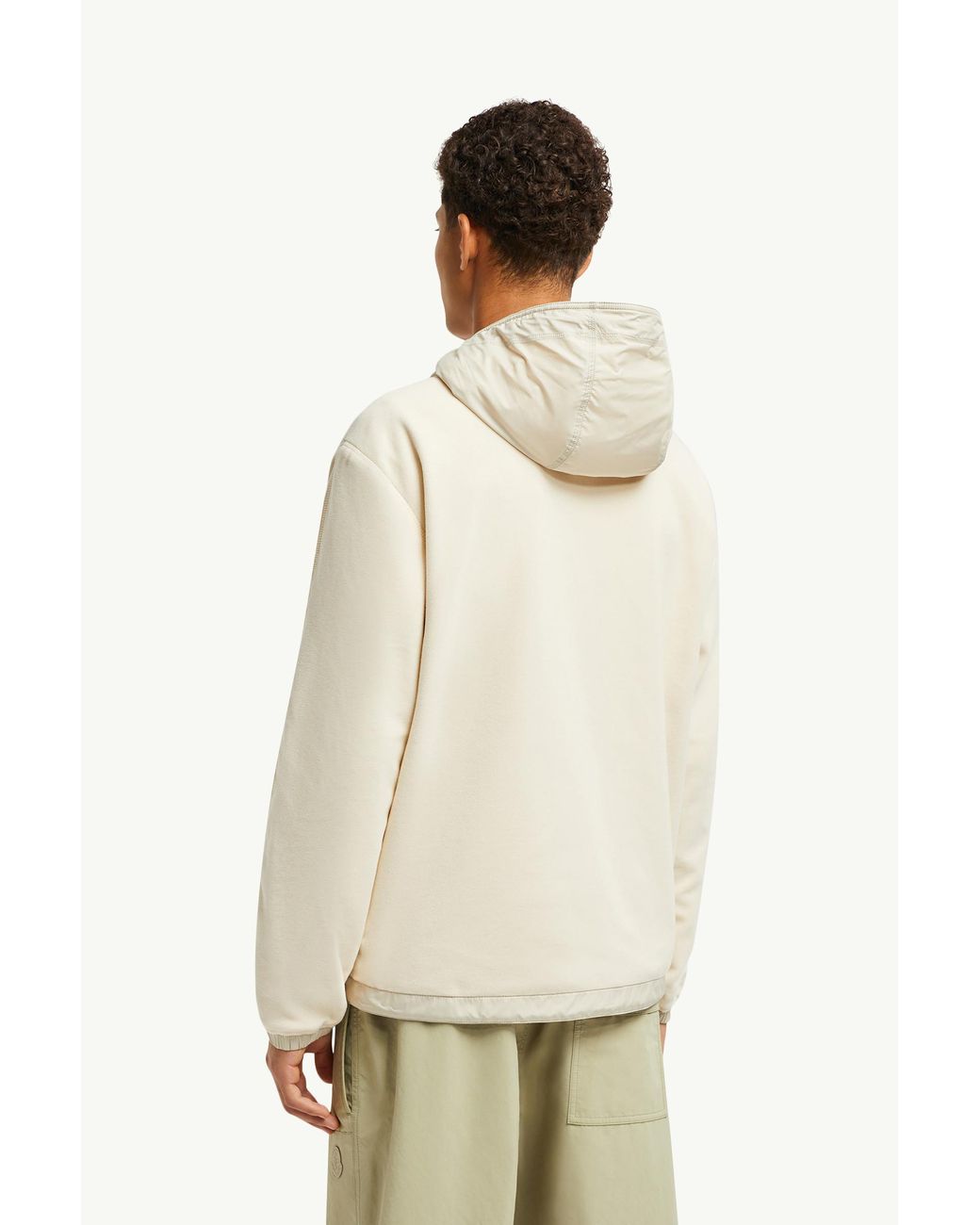 【MONCLER】REVERSIBLE FLEECE ZIP-UP HOODIE フーディ Moncler Reversible Fleece Hoodie | Black | FARFETCH