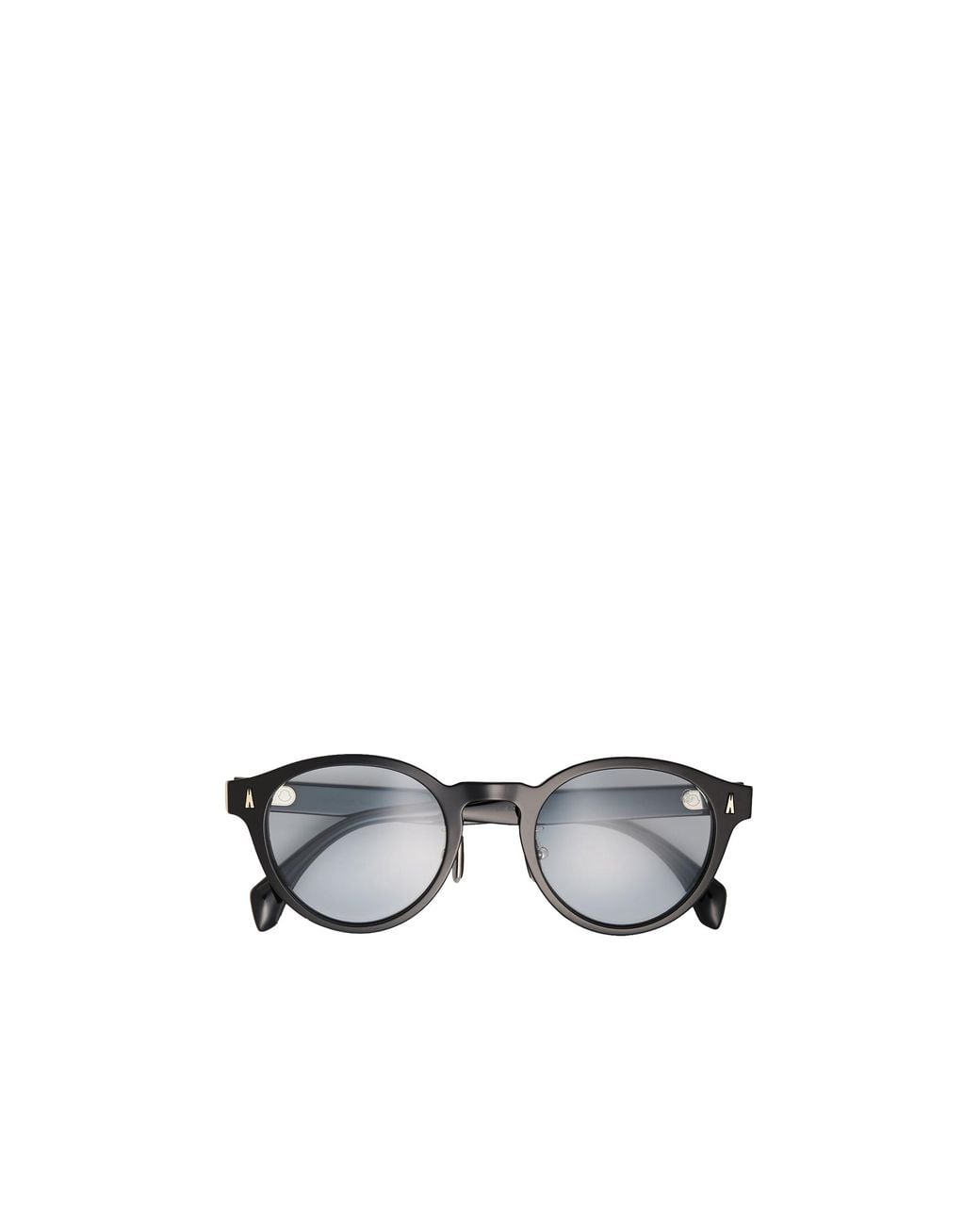 Moncler Black Moncler Ember Round Sunglasses
