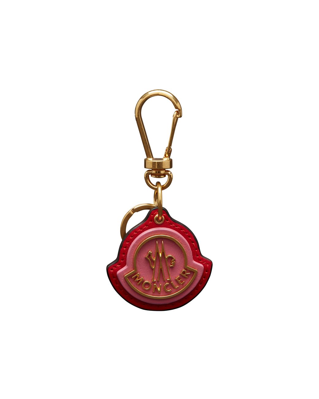 Moncler Logo Key Ring in Red | Lyst