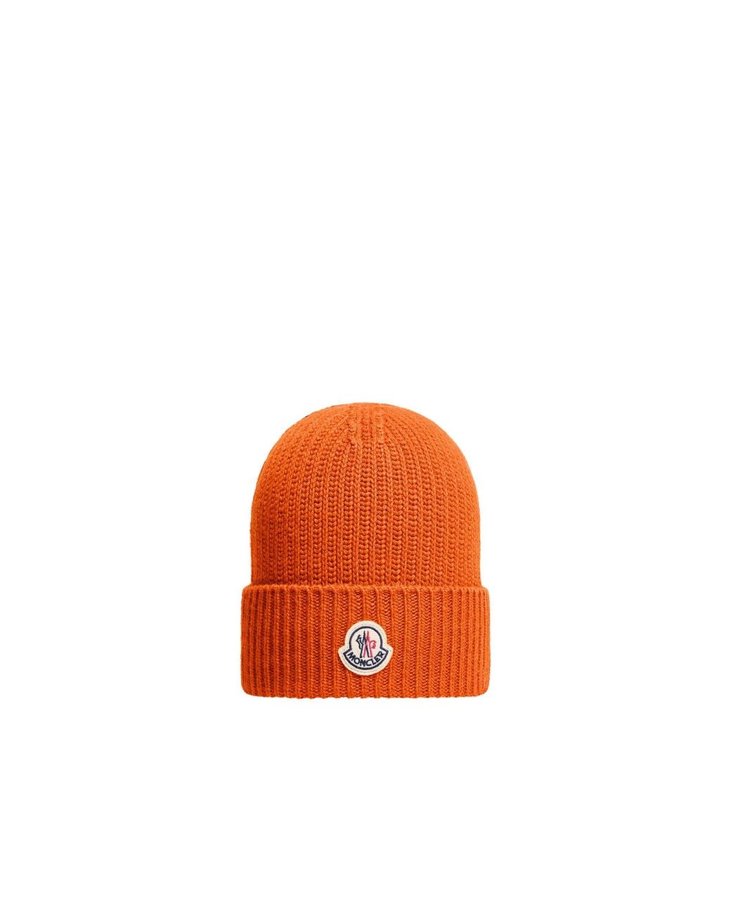 Berretto di Moncler in Orange da Uomo