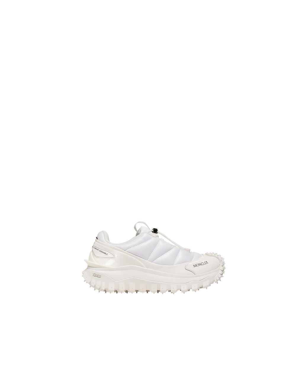 Moncler White Moncler Trailgrip Puffer Sneakers