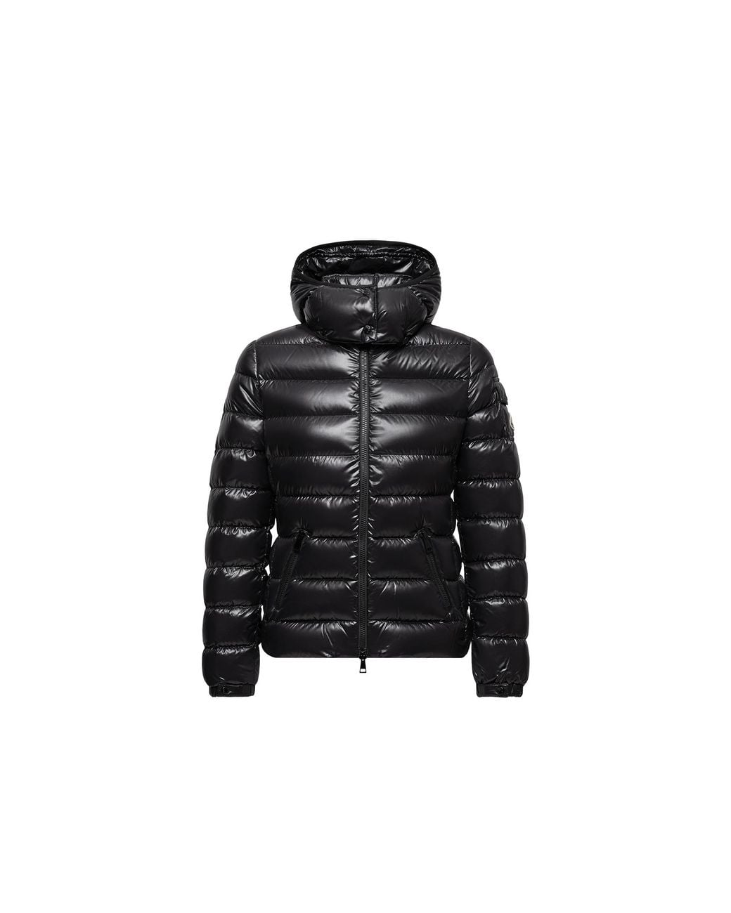 Moncler Black Moncler Bady Hooded Short Down Jacket