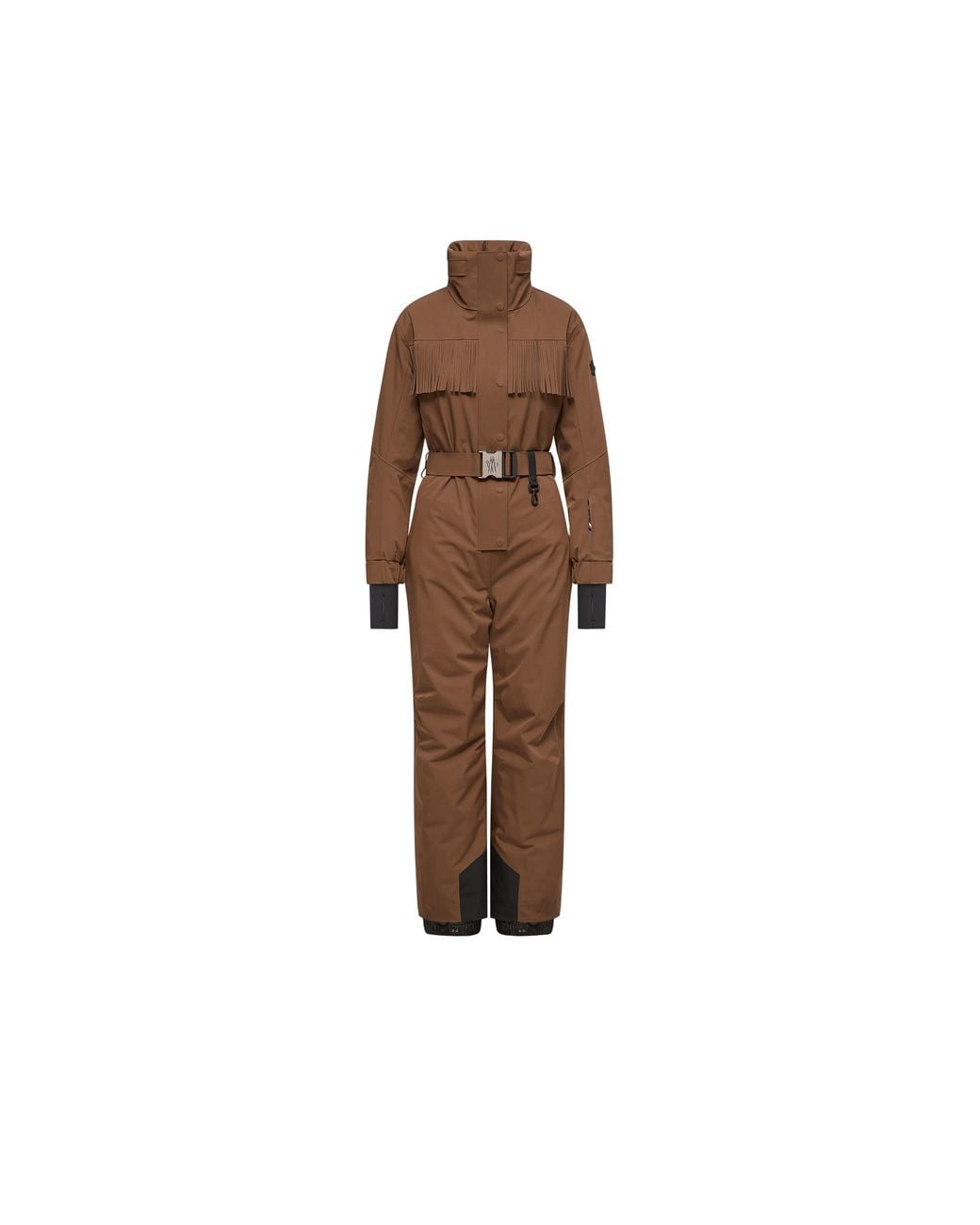 Moncler Brown Moncler Insulated Ski Suit