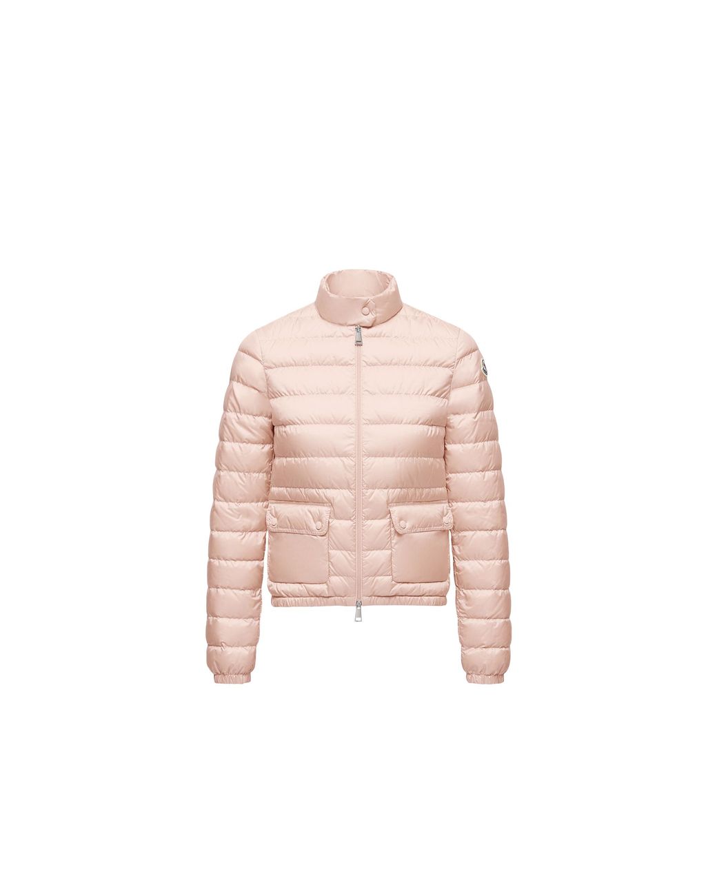 Moncler Pink Lans Packable Short Down Jacket