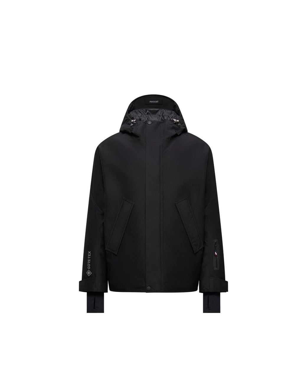 Moncler Black Moncler Lambir Hooded Gore-Tex Ski Jacket for men