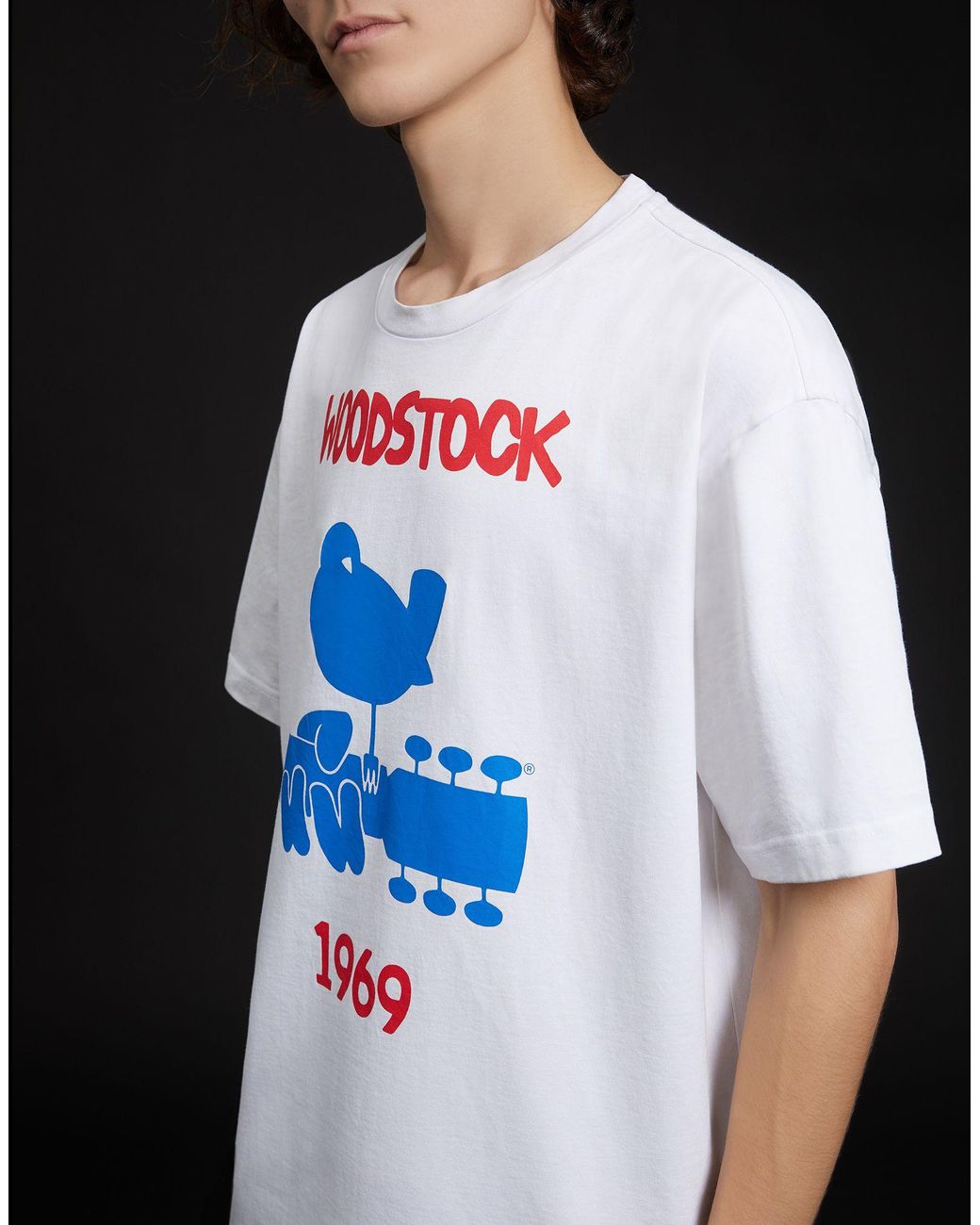 3 MONCLER GRENOBLE Woodstock 1969 T Shirt in White for Men