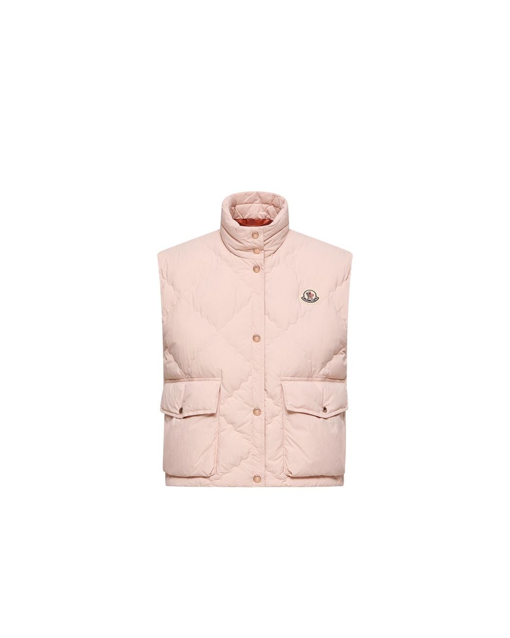 Moncler Pink Moncler Biois Down Gilet