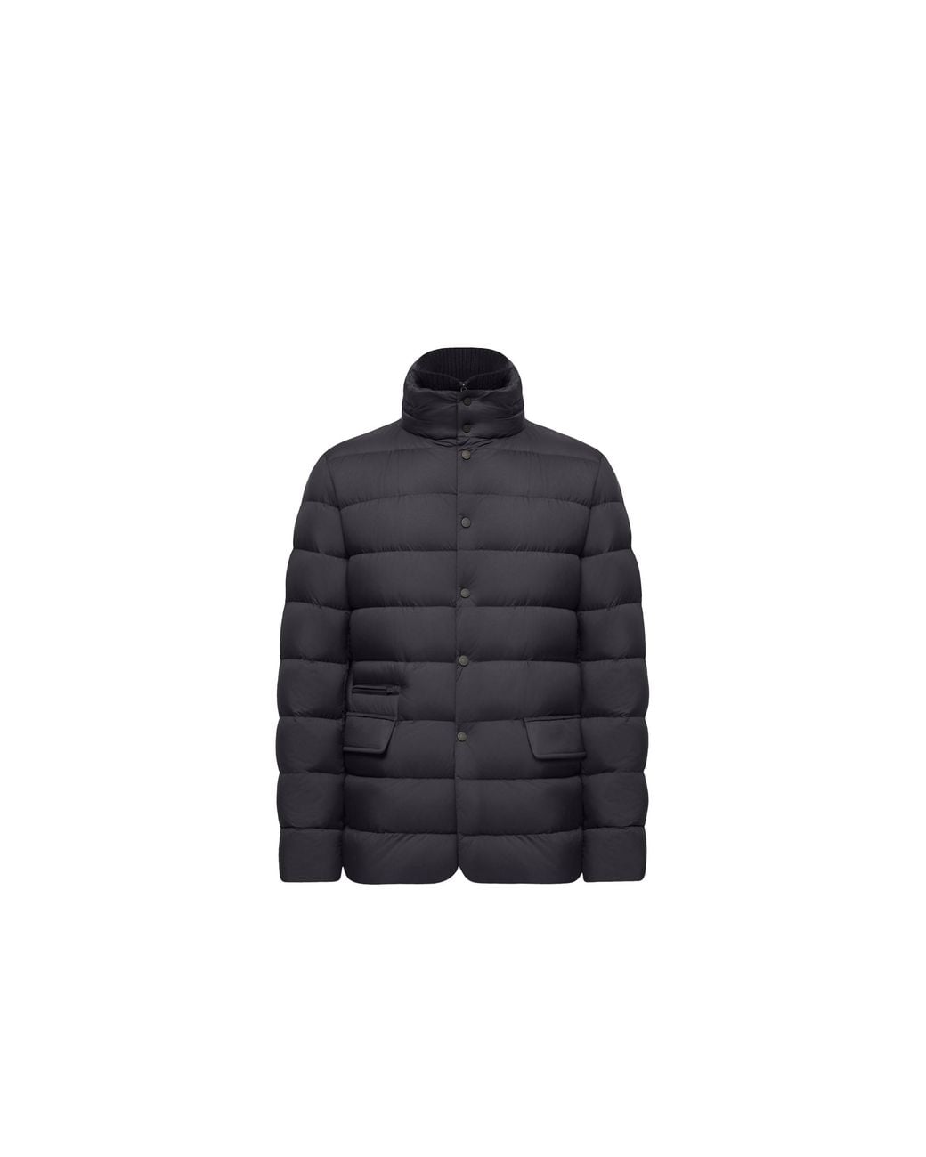 Moncler Blue Moncler Elarune Hooded Down Jacket for men
