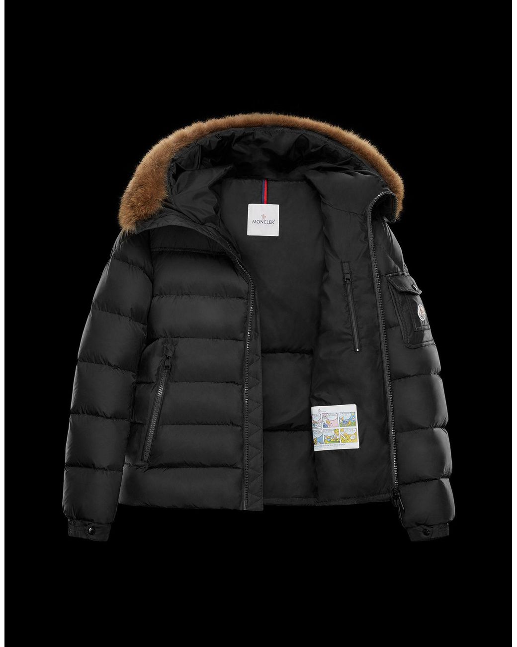 Moncler Marque in Black for Men | Lyst