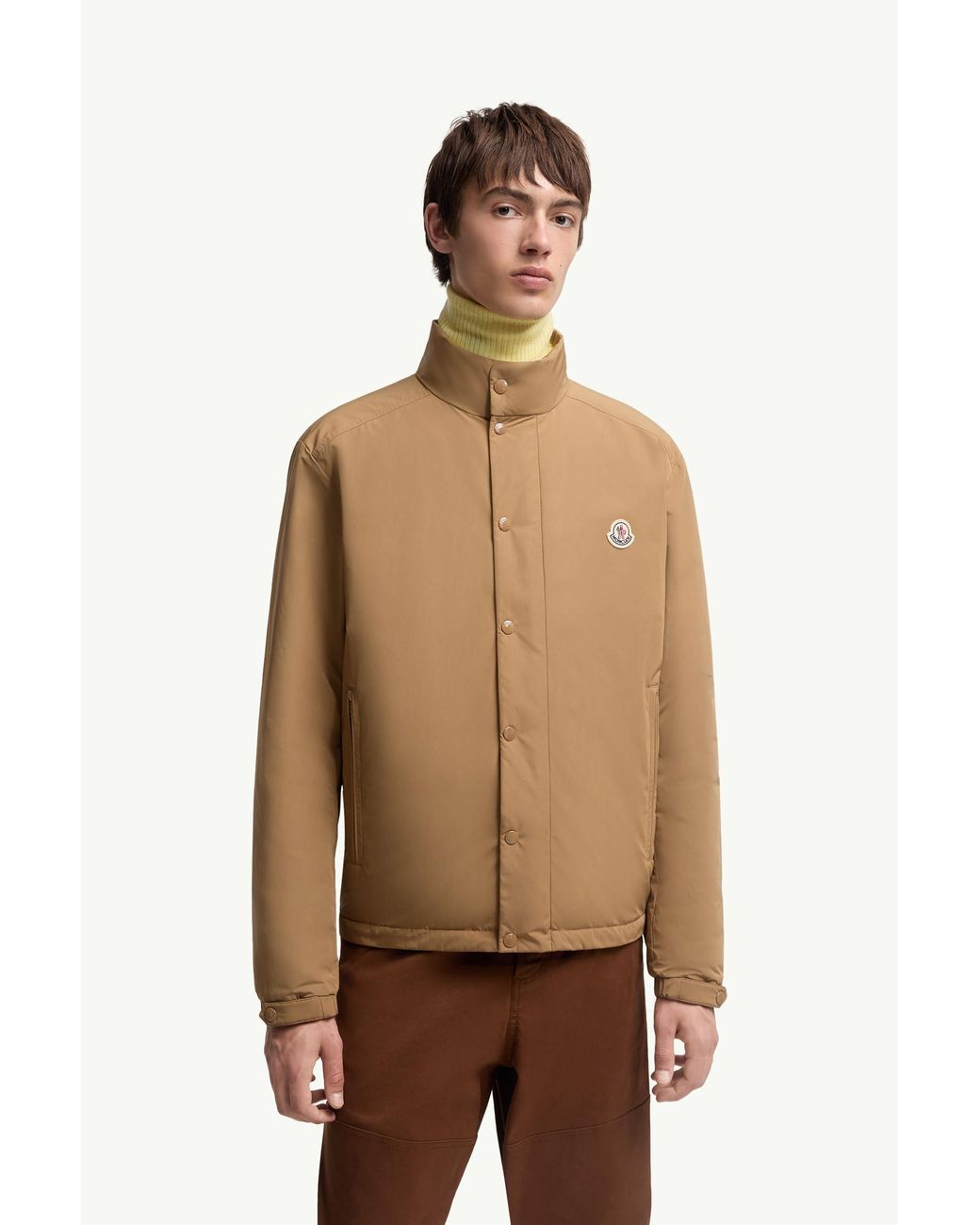 【MONCLER】EPINE ショート ダウン ジャケット メンズ Moncler Epineショートダウンジャケット ナチュラル | Lyst