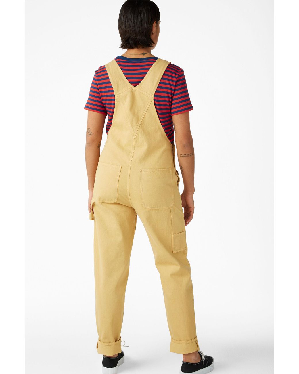 Monki sales yellow dungarees
