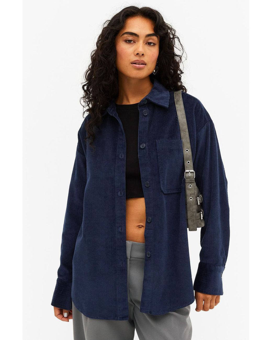 Corduroy jacket shop monki