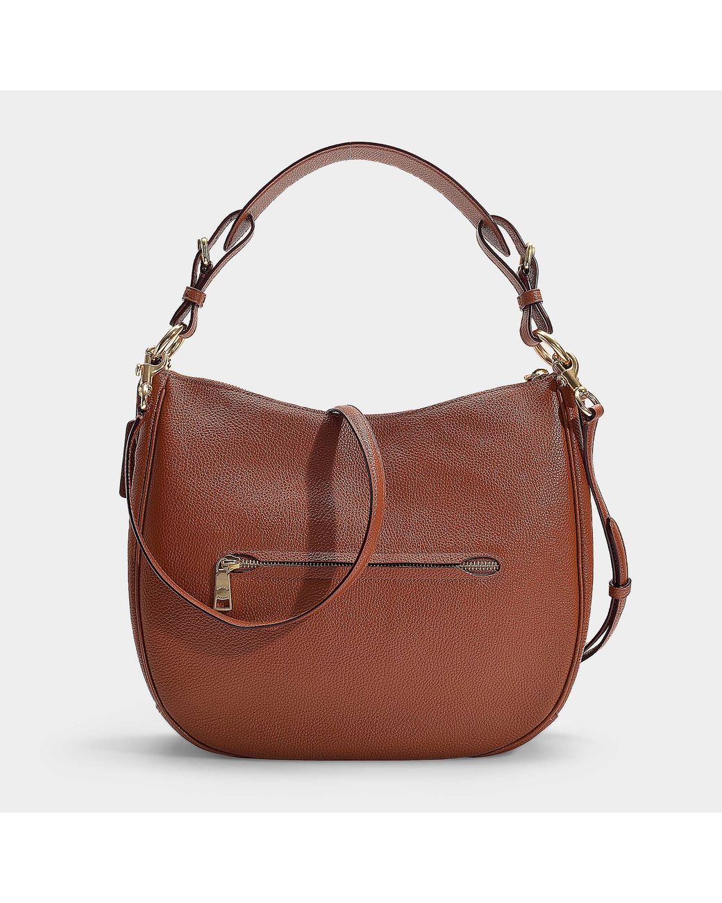 Sutton hobo in polished pebble 2025 leather