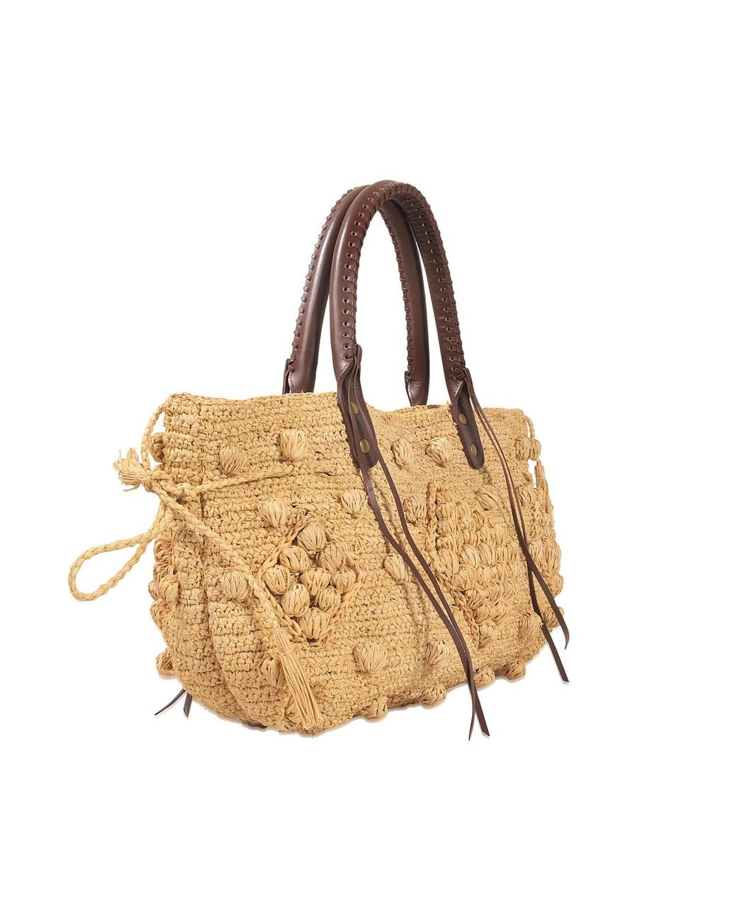 Gerard Darel 24 Gd Bag In Raffia In Ficelle Raffia in Natural Lyst