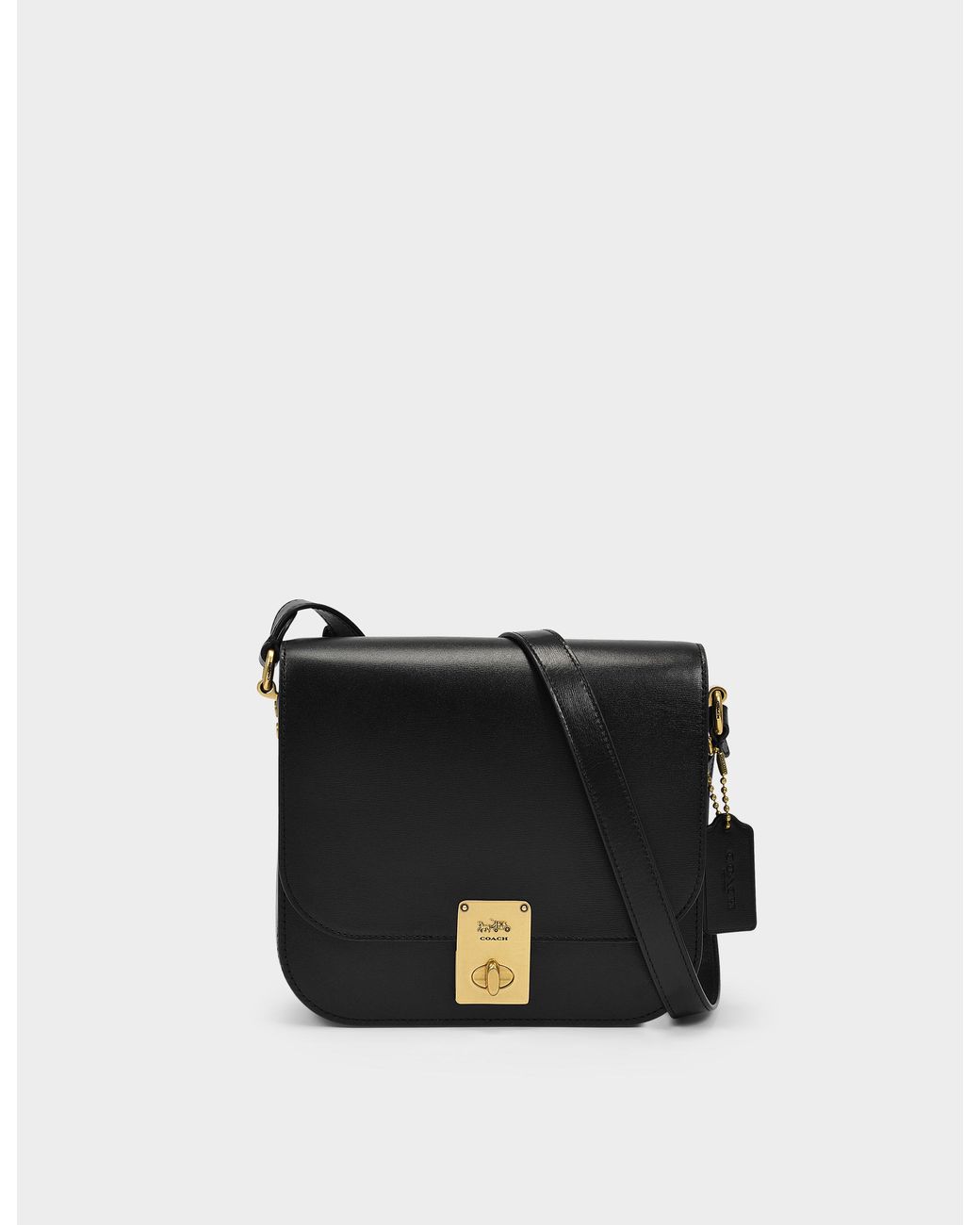 COACH Hutton Saddle Bag in Black Lyst Canada