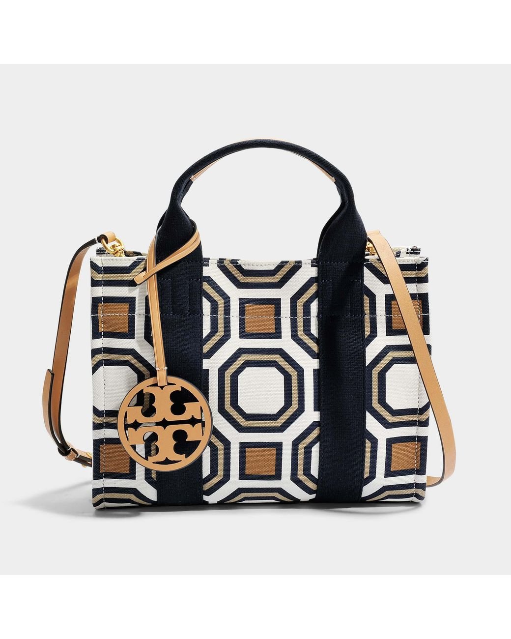 Tory burch octagon tote clearance