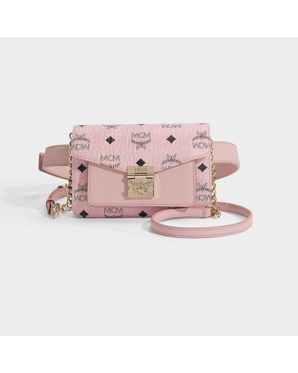 MCM Mini Patricia Visetos Belt Bag on COOLS