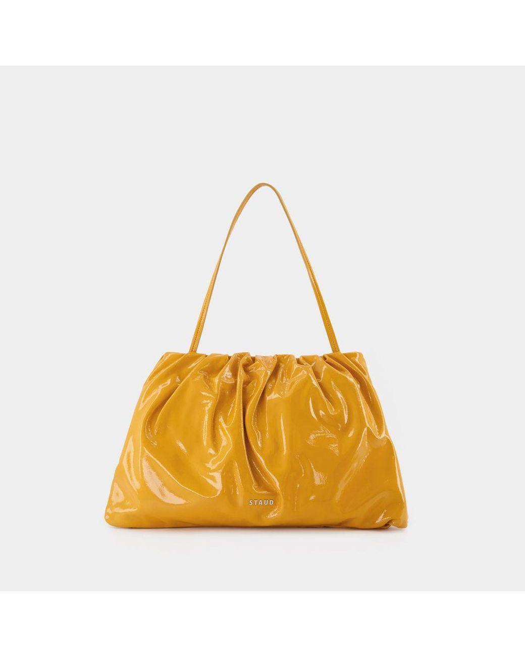 Michael Kors Phoebe White Leather Bucket Bag Authentic NWT 