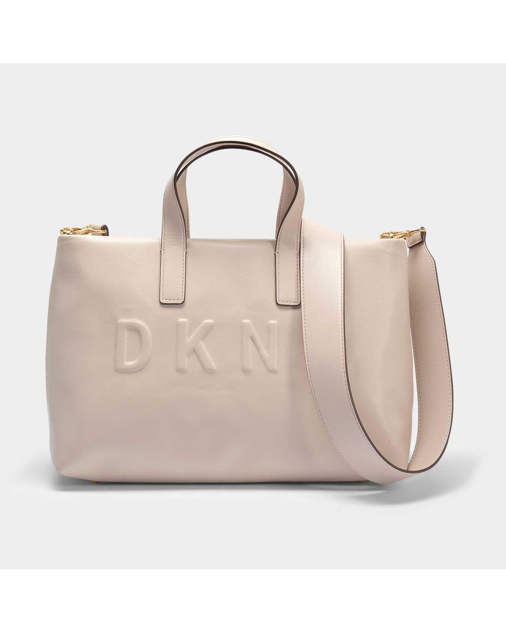 Dkny debossed logo bag hot sale