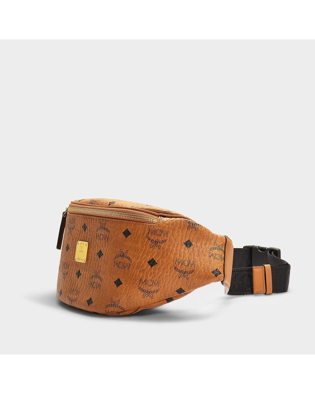 Mini Fursten Belt Bag in Visetos Cognac