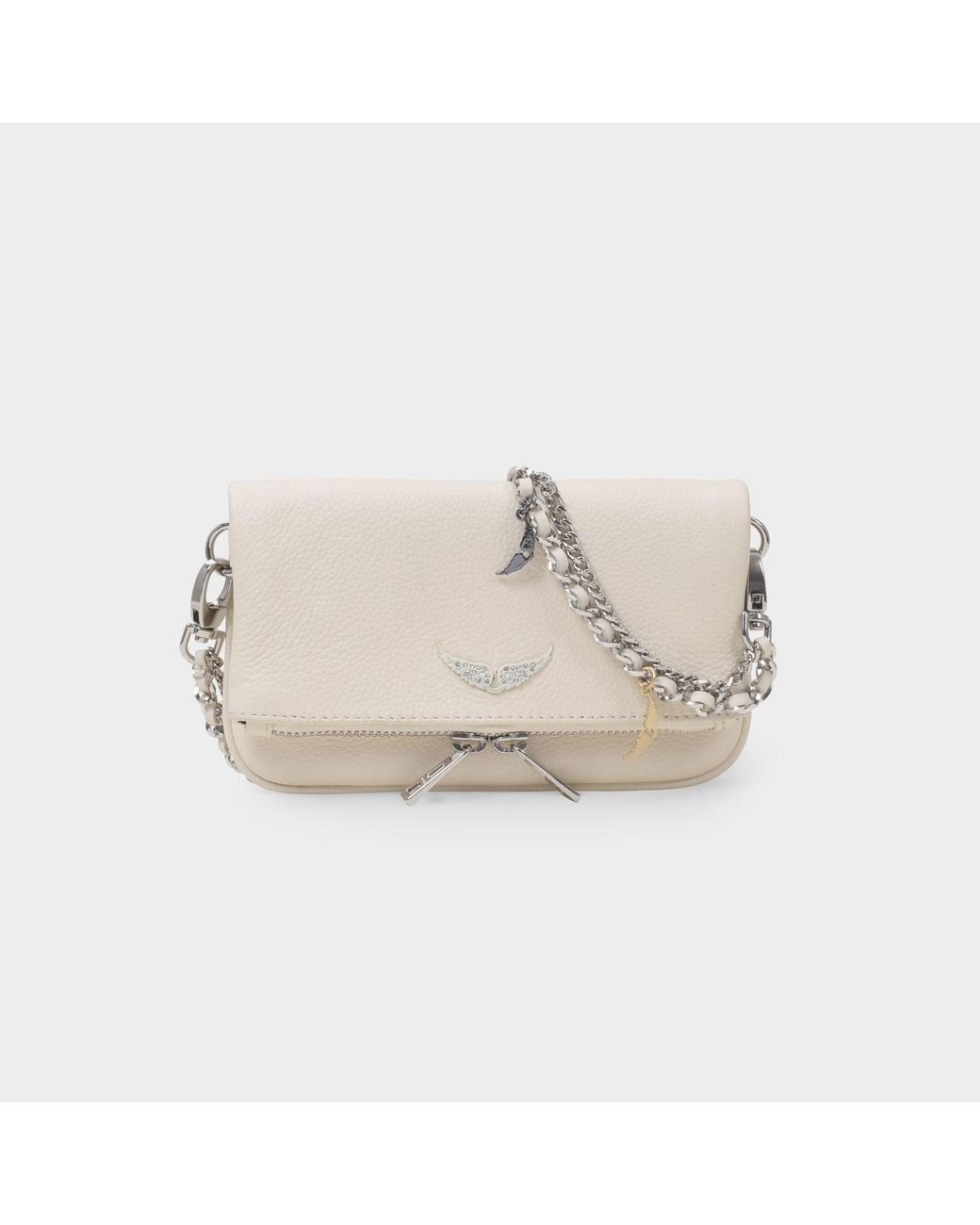 Zadig & Voltaire Rock Nano Bag in Natural Lyst